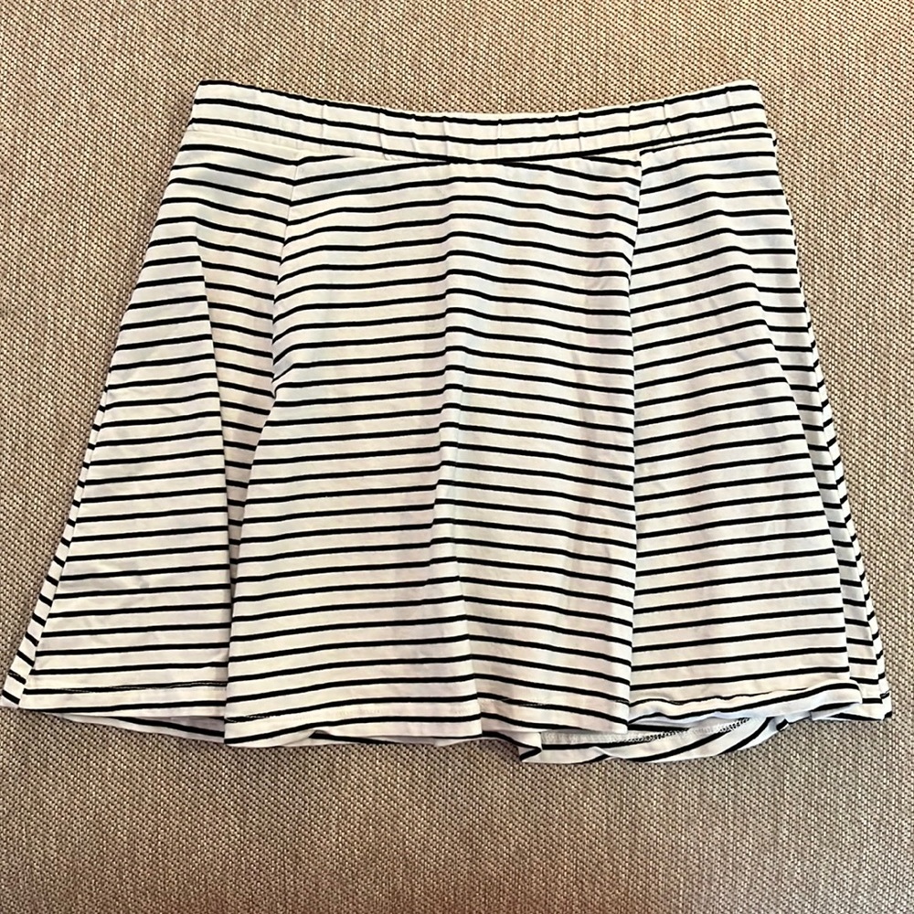 simple stripe skirt